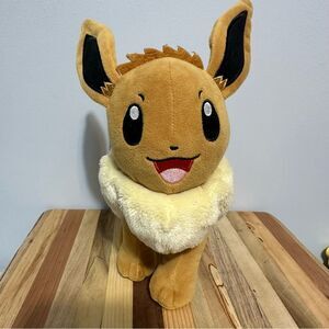 Pokemon Eevee Super Soft Plush Wicked Cool Toys WCT Stuffed Animal Plush